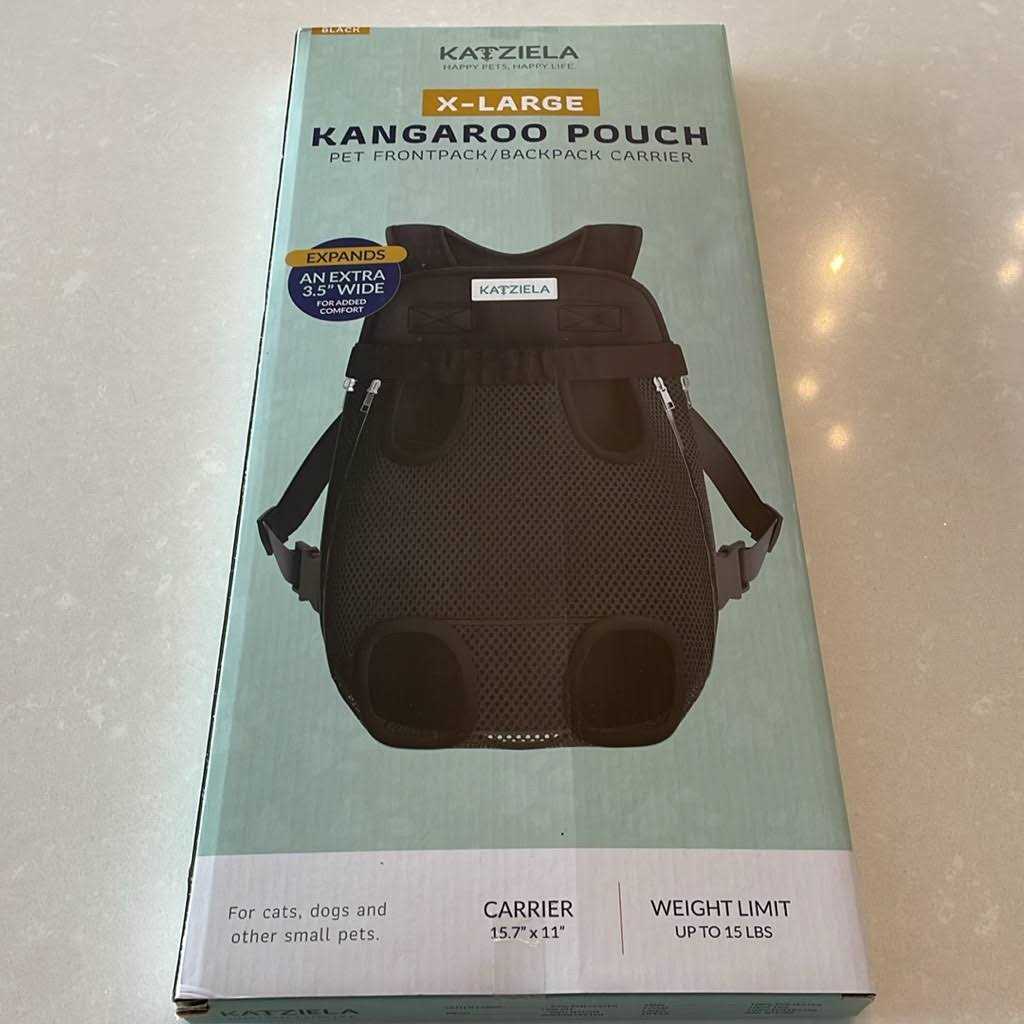 Katziela Kangaroo Pouch Pet Carrier