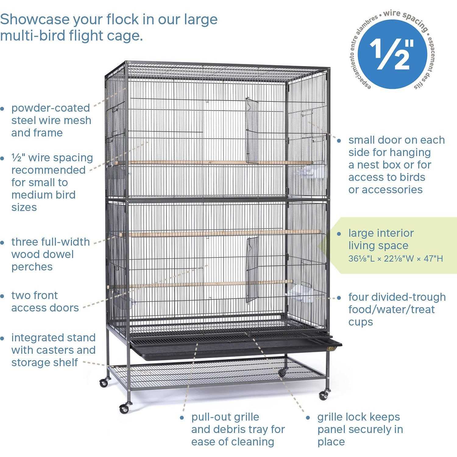 Prevue Pet Products Stand Flight Bird Cage