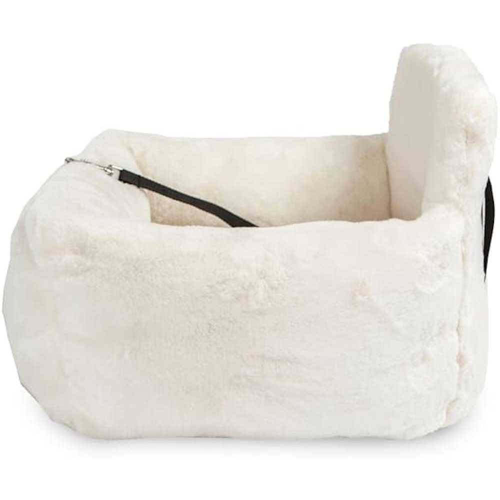 Nandog Pet Gear Ivory Cloud Collection Dog Car Seat Bed