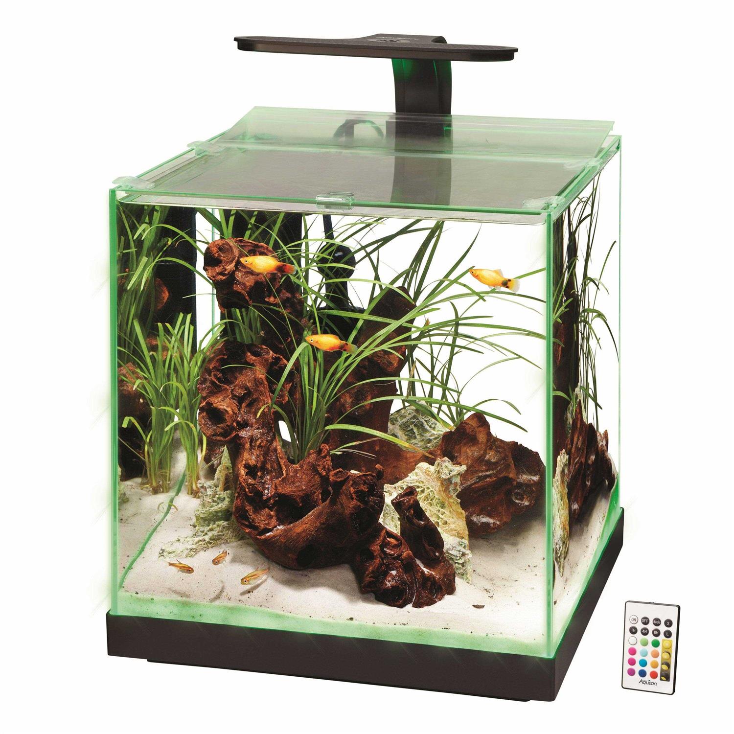Aqueon Edgelit Cube Aquarium