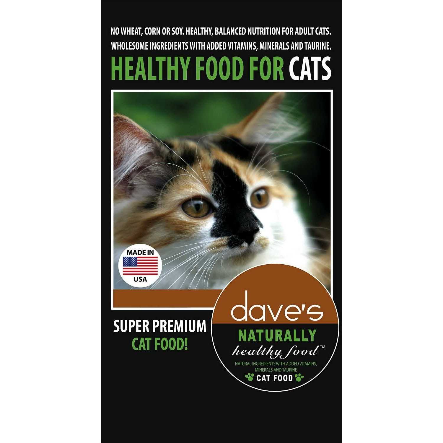 Dave’s Pet Food Naturally Healthy Adult Dry Cat Food