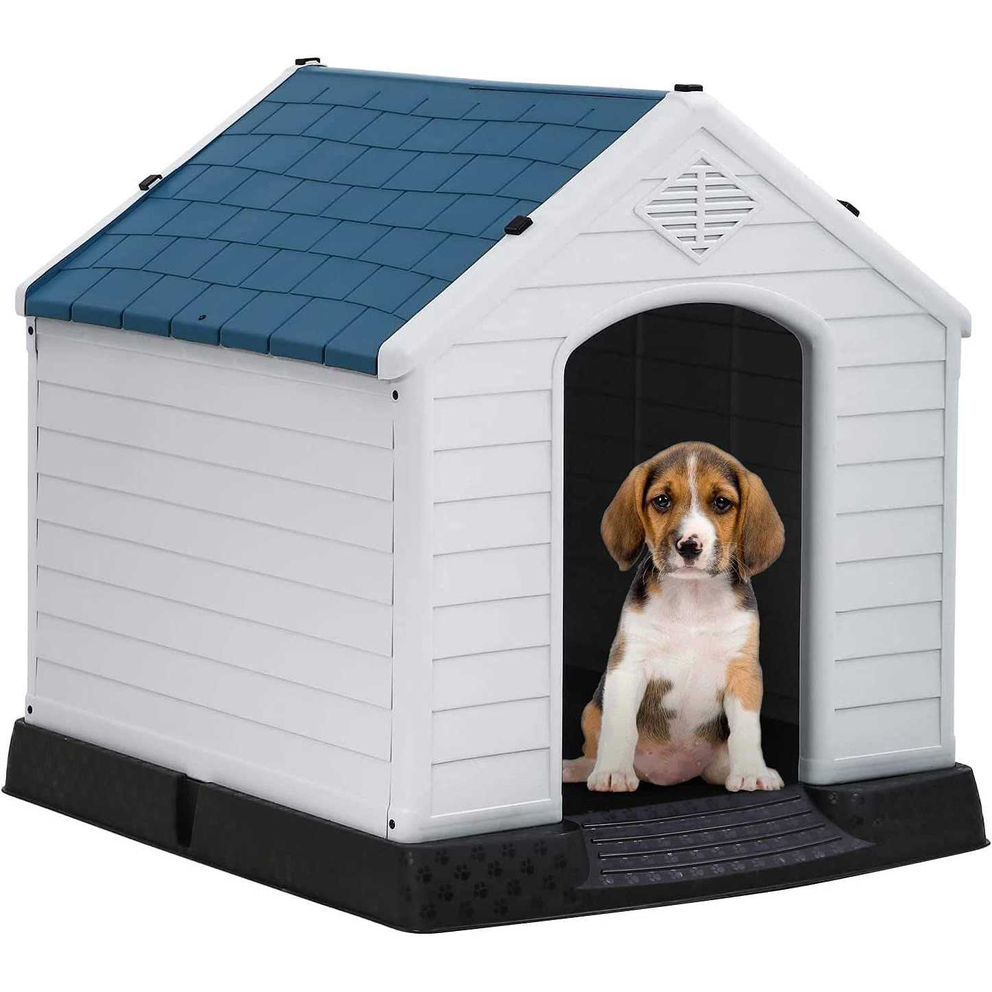 Bestpet Dog House Pet Kennel With Air Vents