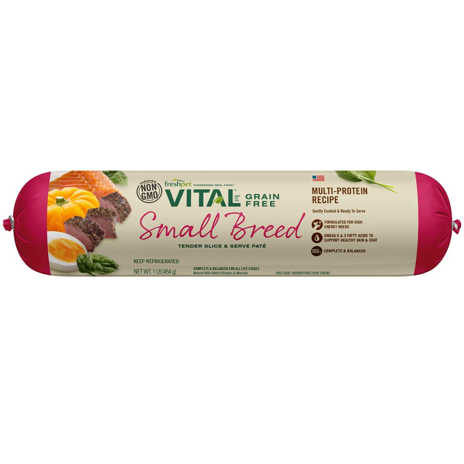 Freshpet Vital Grain-Free Dog Food Recipe Small Breed