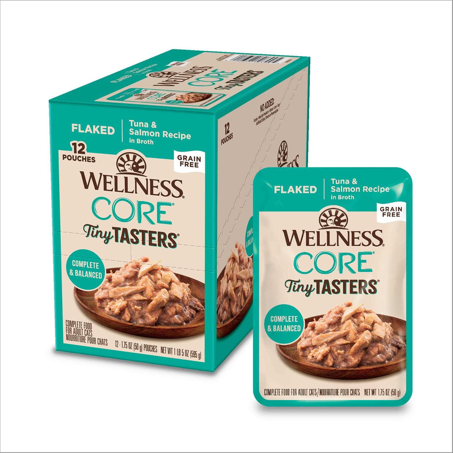 Wellness Core Tiny Tasters Flaked Wet Cat Food