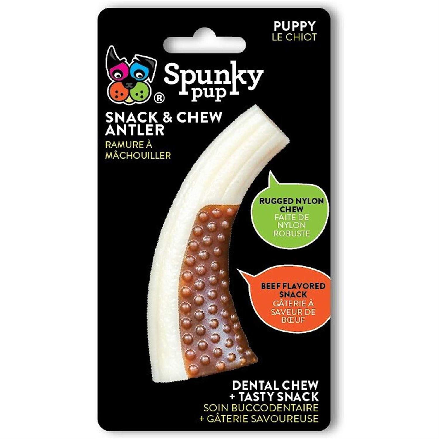 Spunky Pup Snack & Chew Antler