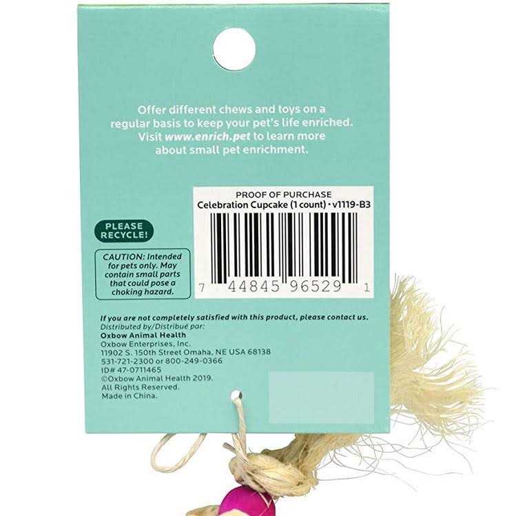 Oxbow Enriched Life Celebration Cupcake