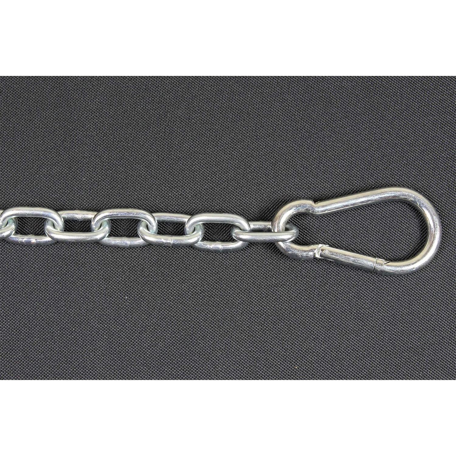 Bushwhacker Chew Proof Truck Bed Two Dog Tether Chain SUV Pet Leash Harness Vehicle Restraint Barrier Cable Dual Tie Down Out