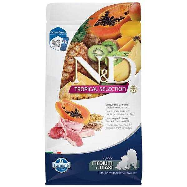 Farmina N&D Spelt, Oats Tropical Selection Salmon Medium / Maxi Adult Dog Food