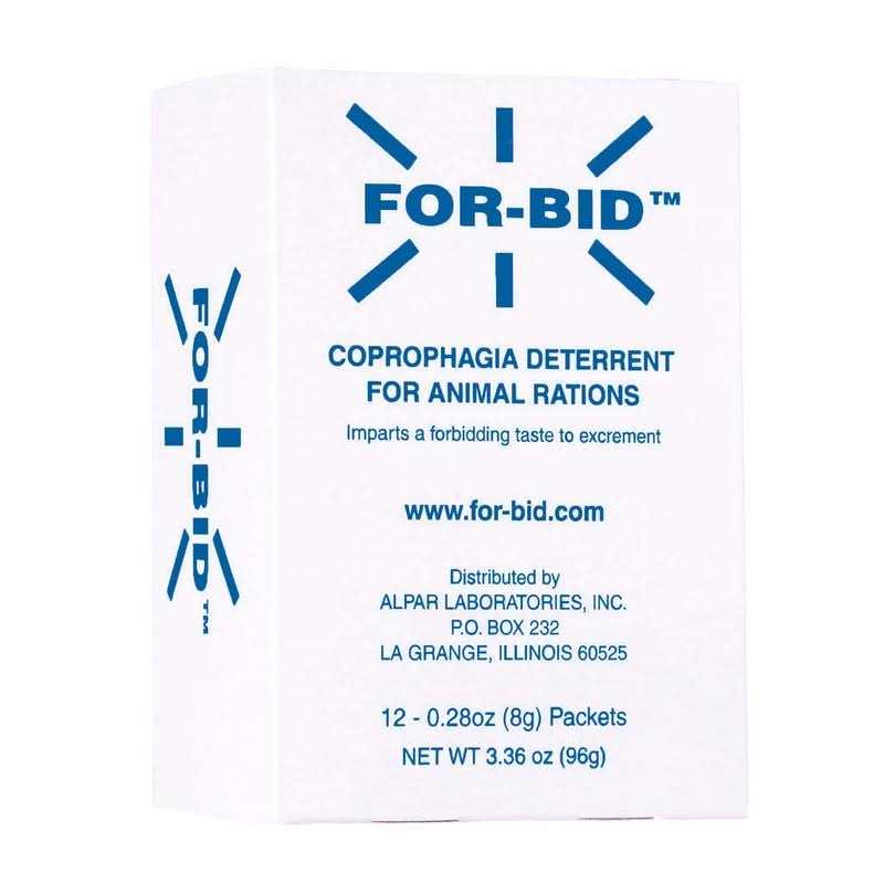 for-Bid Stool-Eating Preventative