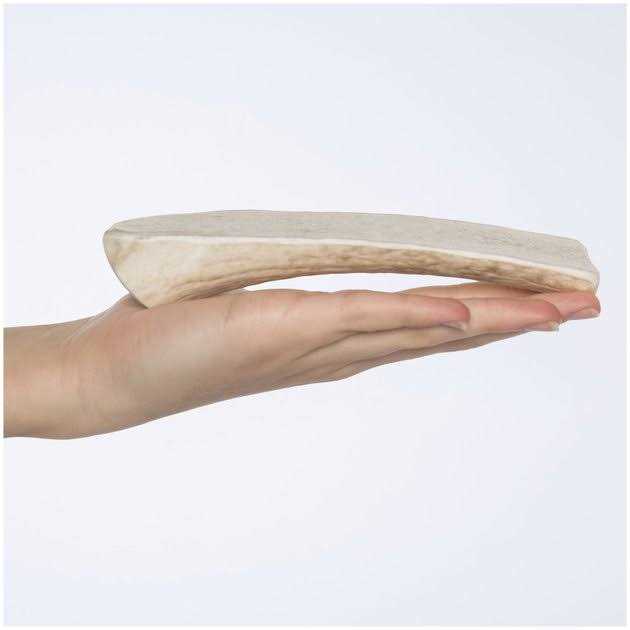 Bones & Chews Made in USA Elk Antler Split with Liver Flavor Dog Chew