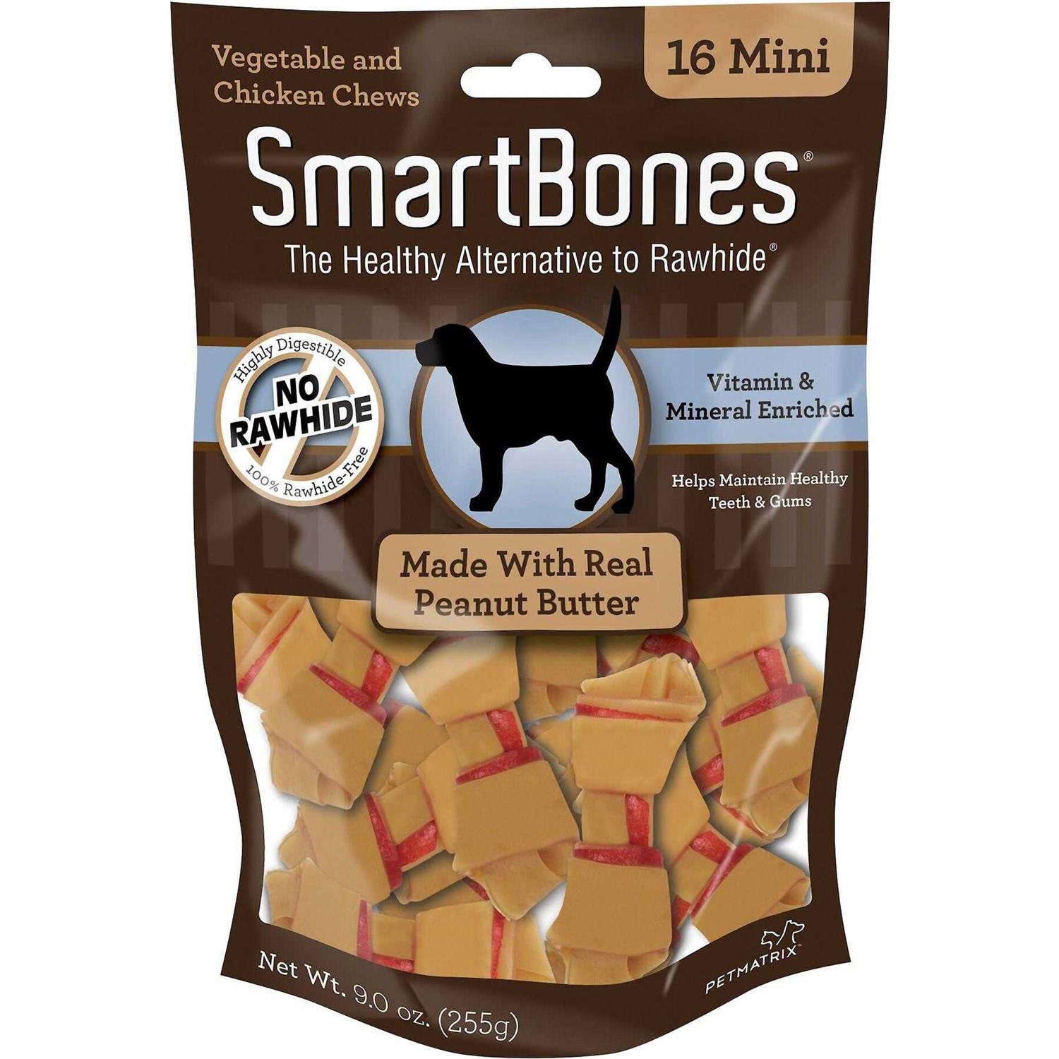 SmartBones Peanut Butter Dog Chews