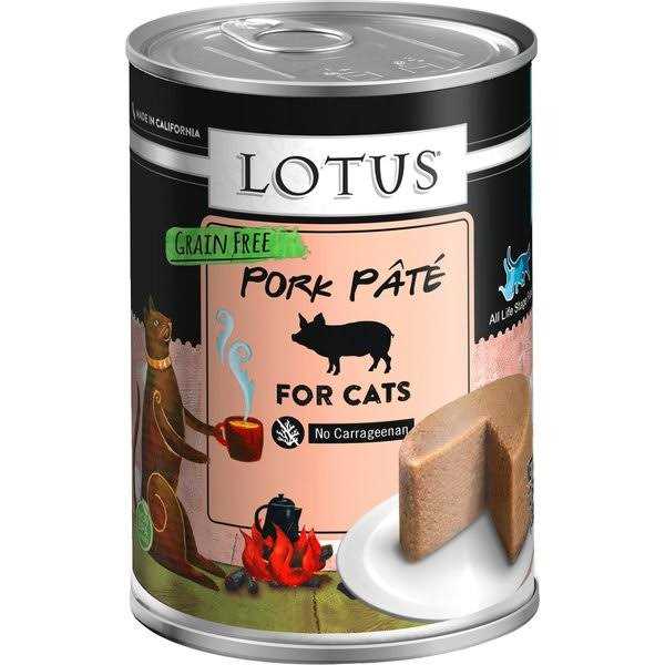 Lotus Grain Free Rabbit Pate Canned Cat Food