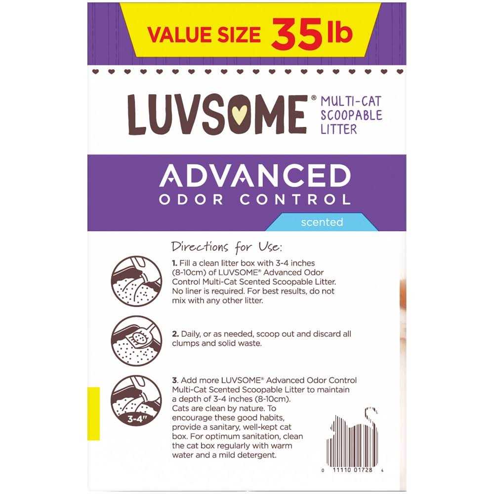 Luvsome Multi-Cat Scoopable Litter