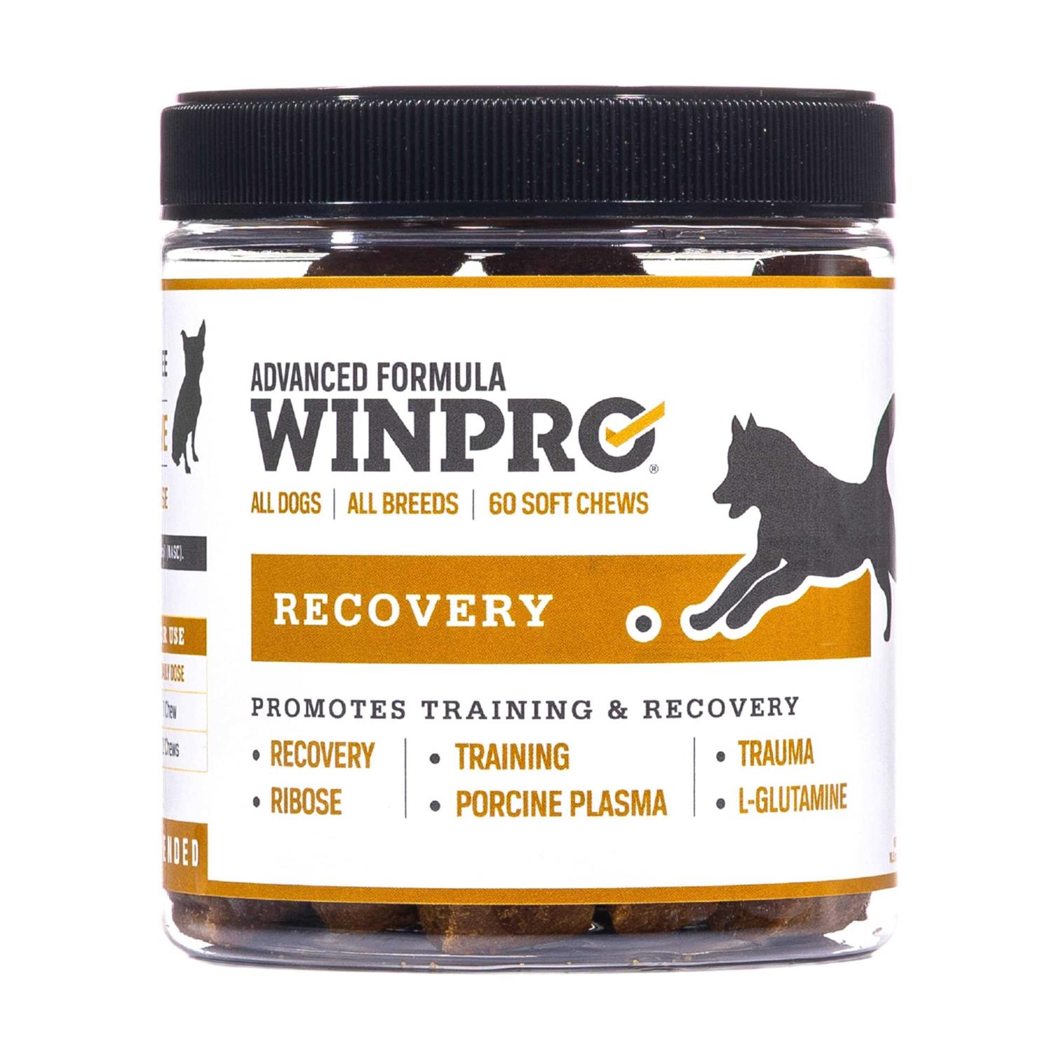 Winpro Pet Free Plasma-Powered Soft Chews, 60 Chews, Natural Blood Protein Supplements for Dogs and