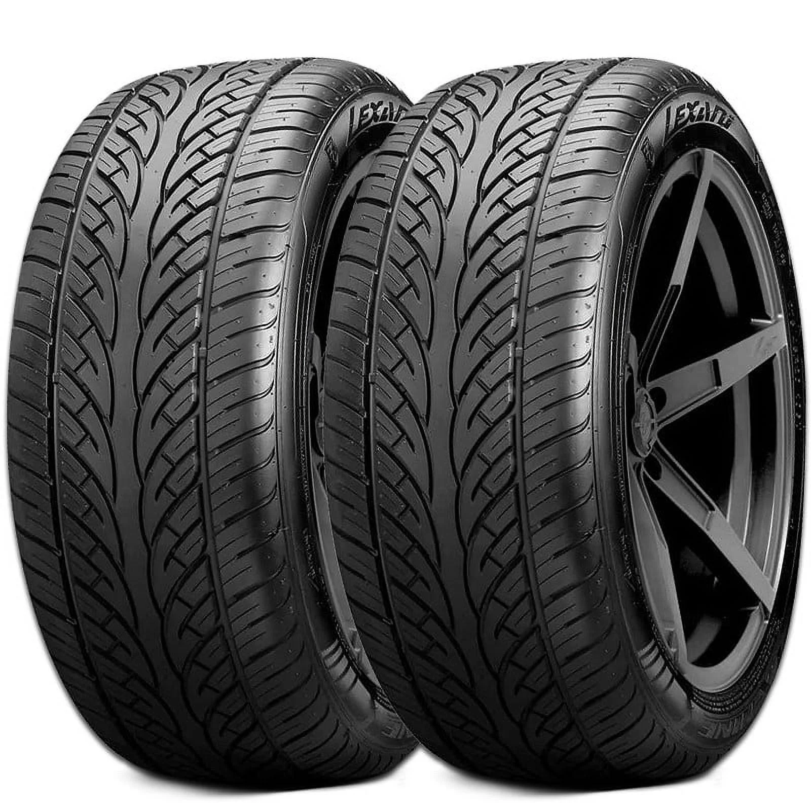 2 New Lexani LX-NINE 295/35R24 110V XL Premium All Season High Performance Tires LXS0990140 / 295/35/24 / 2953524