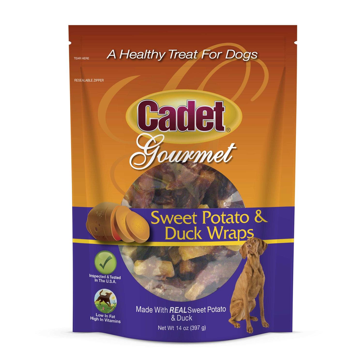 Cadet Sweet Potato & Duck Wraps Dog Treats
