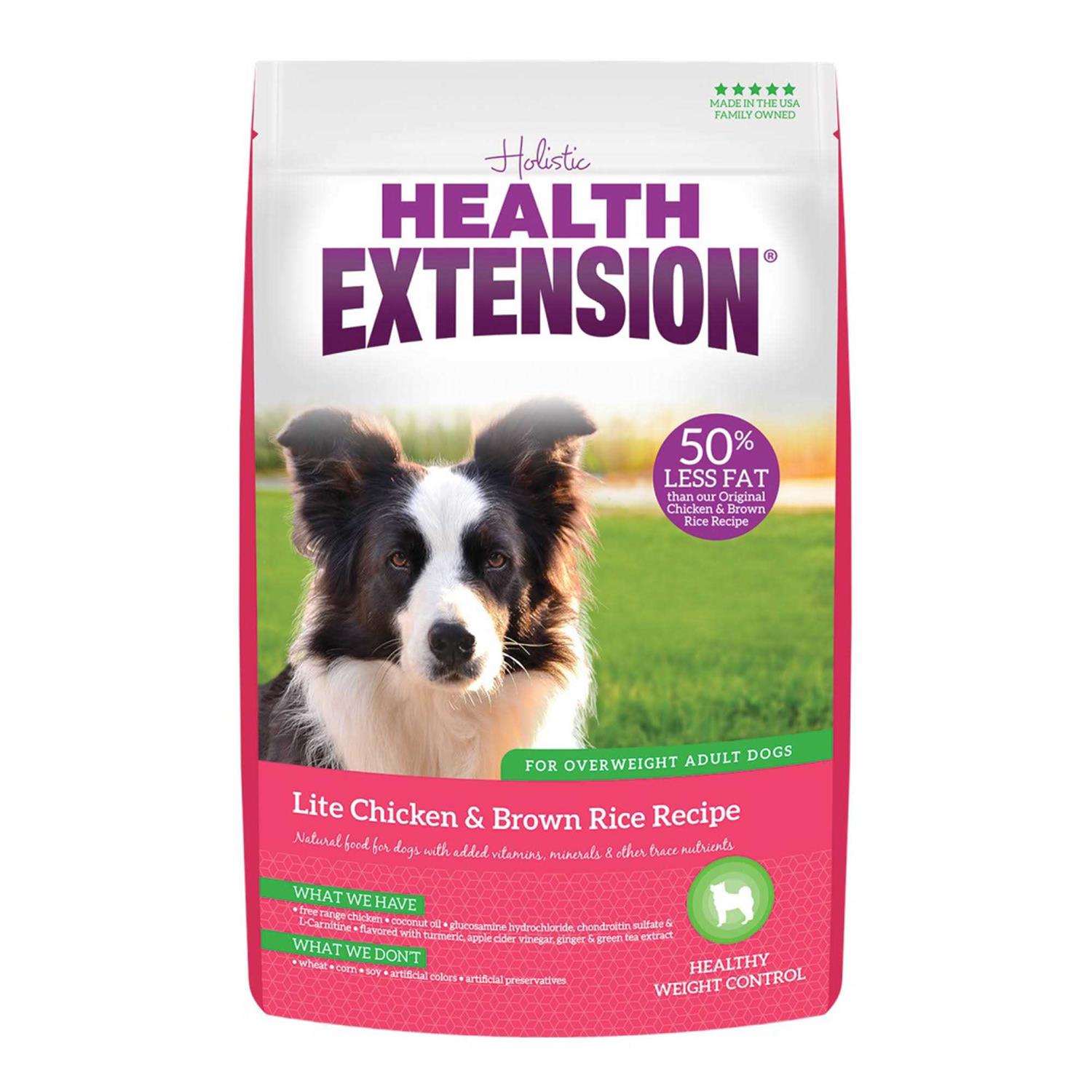 Health Extension Lite Chicken & Brown Rice Dry Dog Food