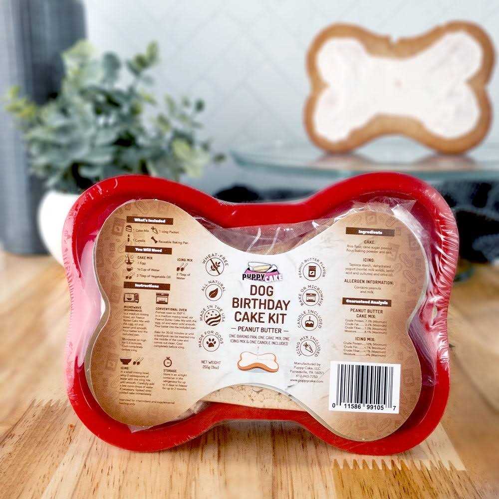 Puppy Cake Dog Birthday Cake Kit