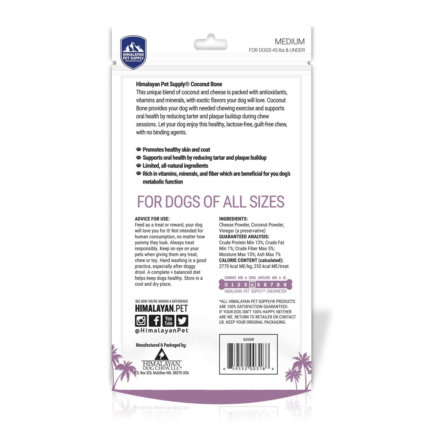 Himalayan Dog Chew Coconut Bone