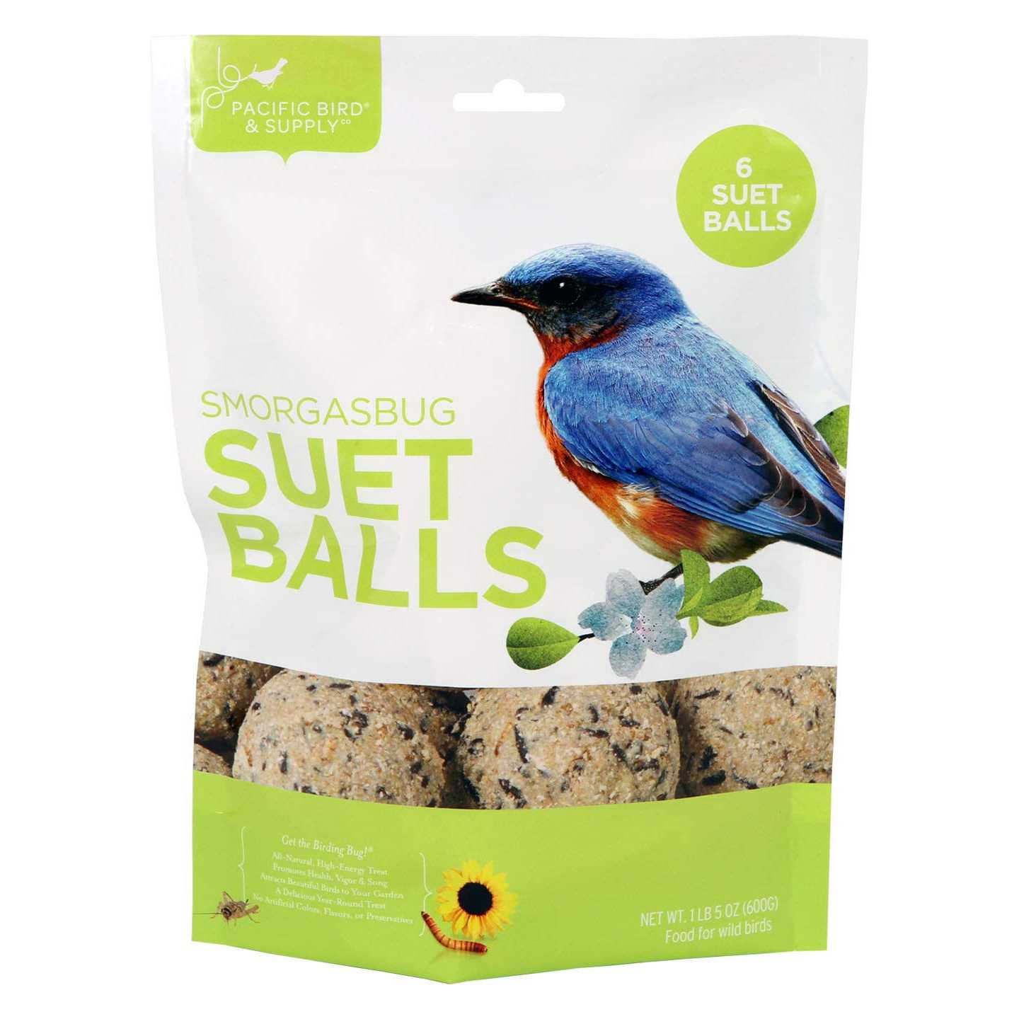 Pacific Bird & Supply Co Smorgasbug Suet Balls