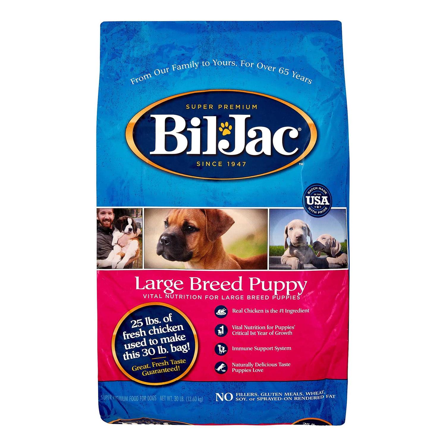Bil-Jac Large Breed Puppy Dry Dog Food