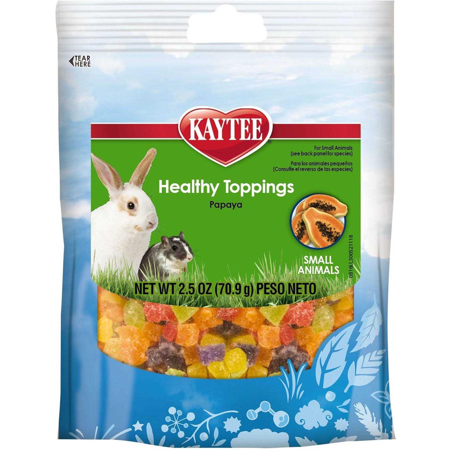 Kaytee Fiesta Healthy Toppings Papaya Small Animals