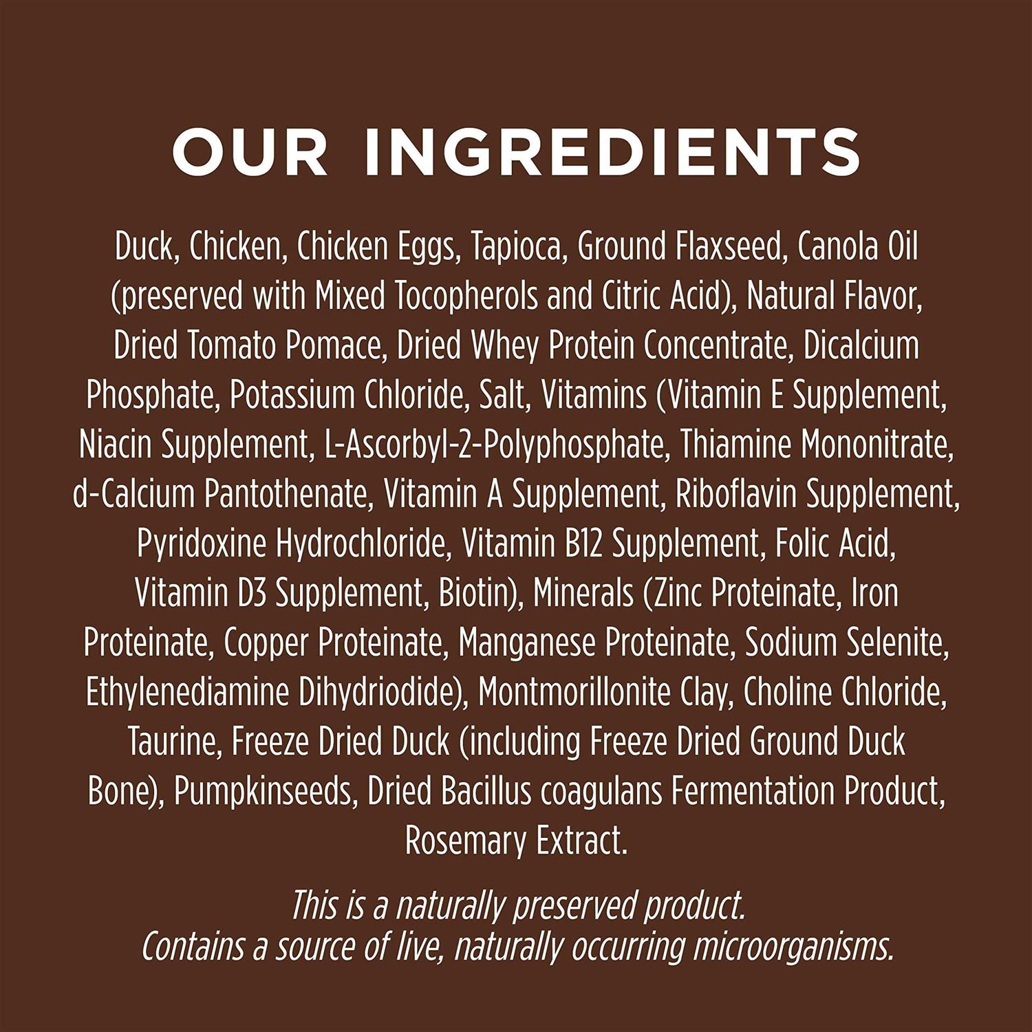 Instinct Ultimate Protein Cage-Free Duck Recipe Grain-Free Dry Cat Food