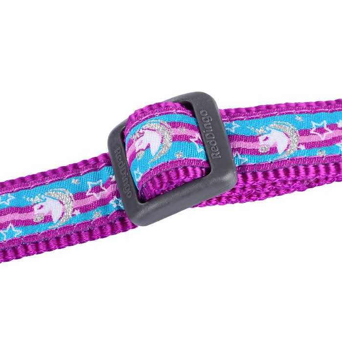 Red Dingo Cat Collar Skull & Roses Red