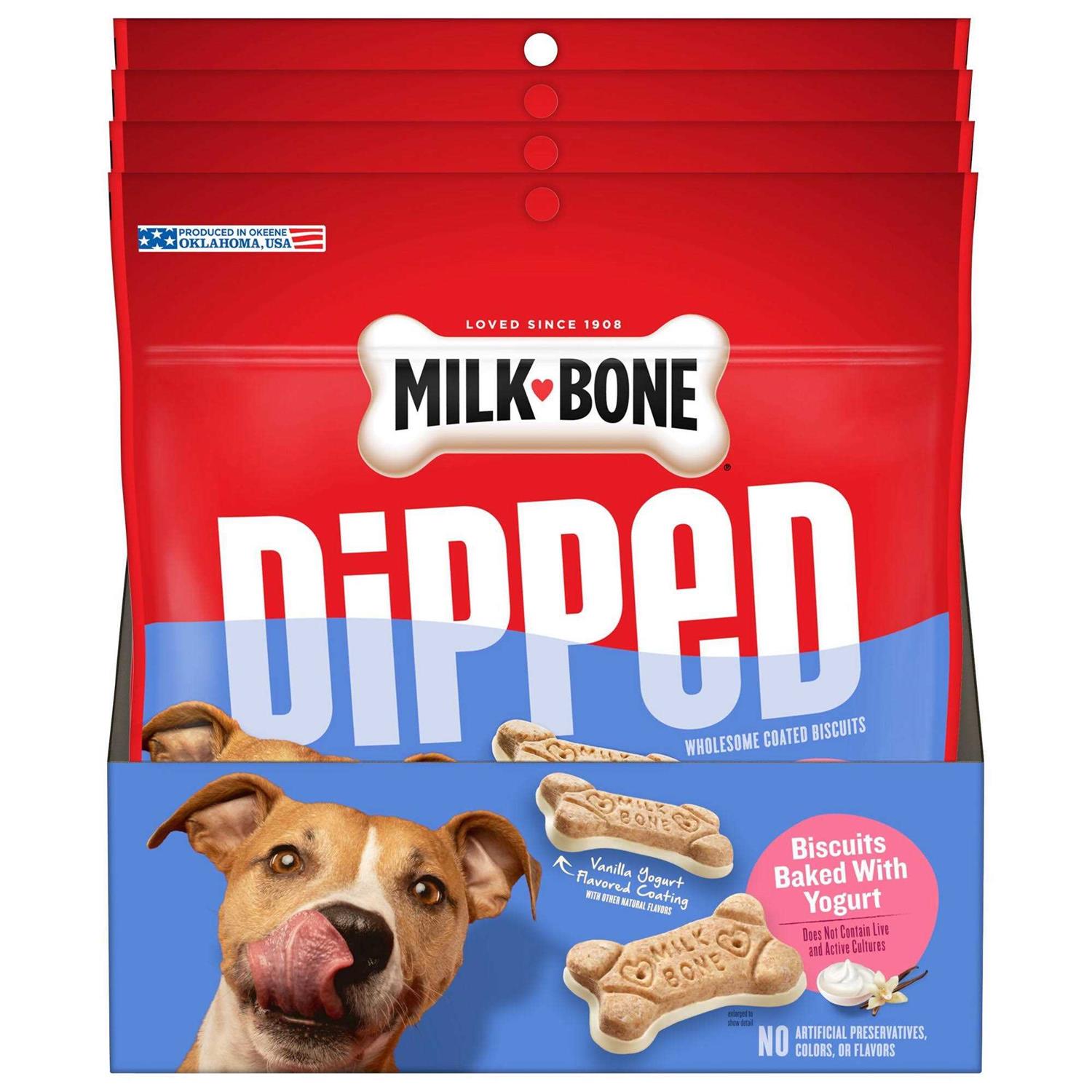 Milk-Bone Dipped Dog