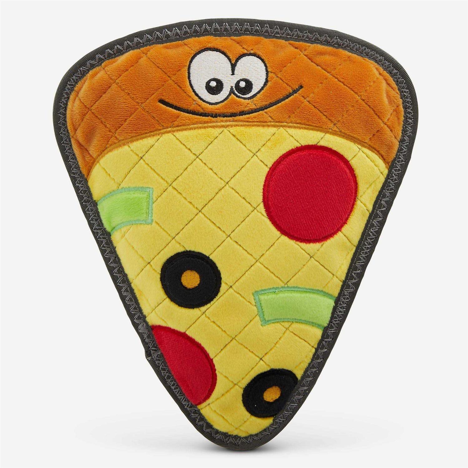 Joyhound Rip Roarin’ Tough Pizza Dog Toy