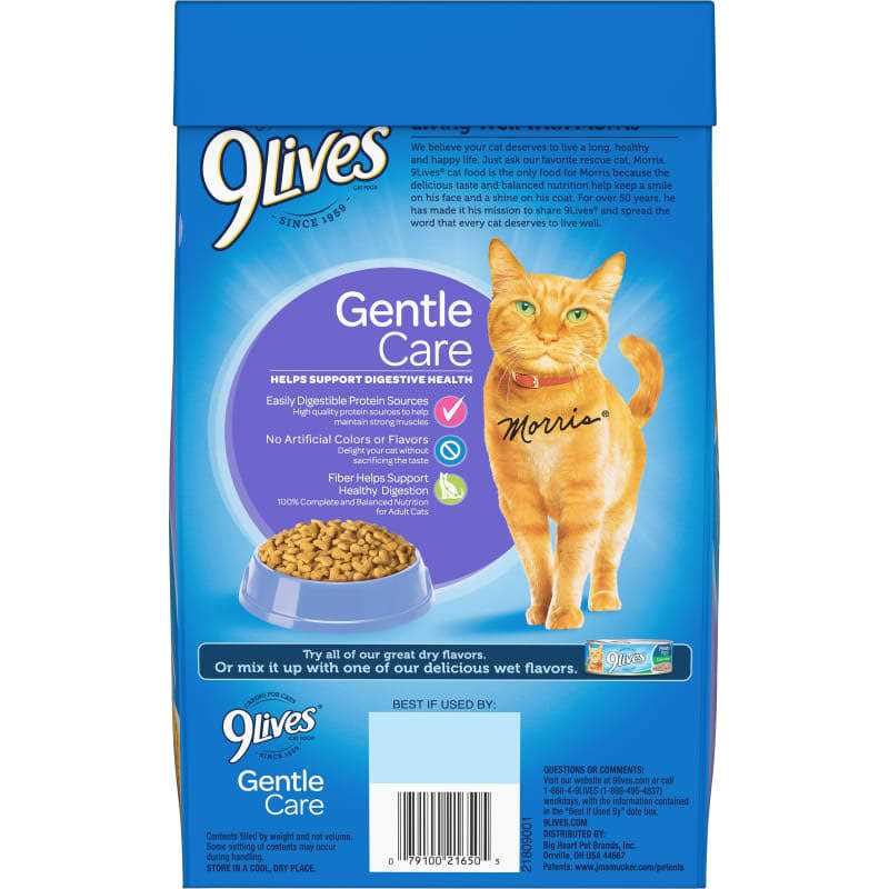 9lives Dry Cat Food with Chicken Turkey Flavors