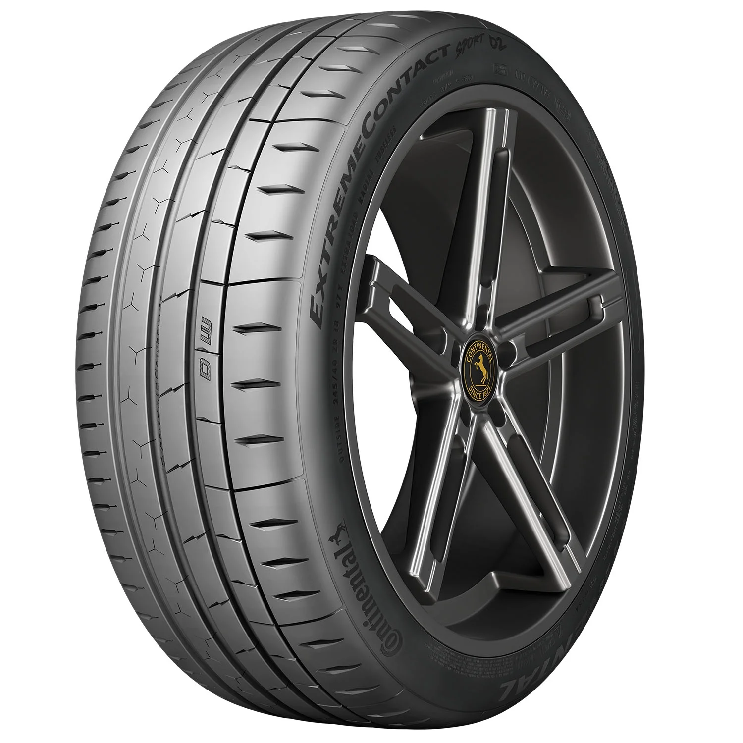 Continental ExtremeContact Sport 02 Summer 275/40ZR20 106Y XL Passenger Tire