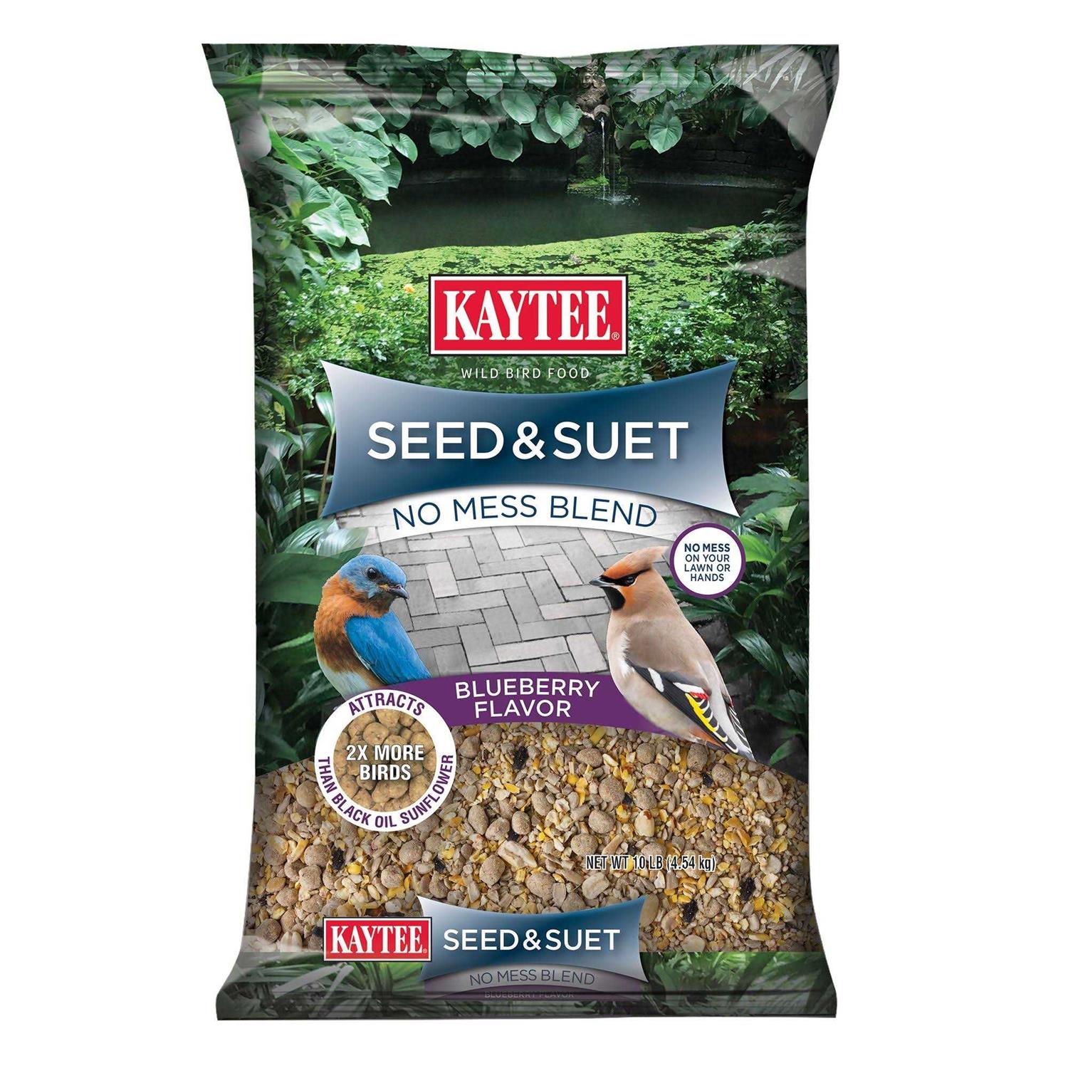 Kaytee Seed & Suet No Mess Bird Food