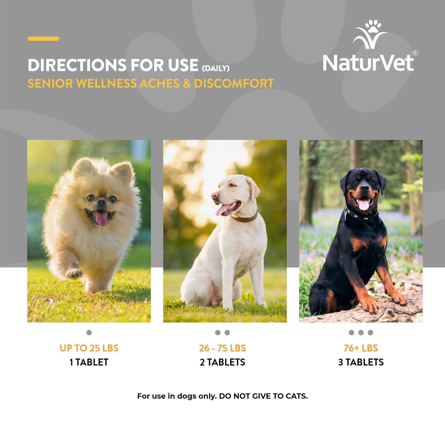 NaturVet Senior Aches & Discomfort