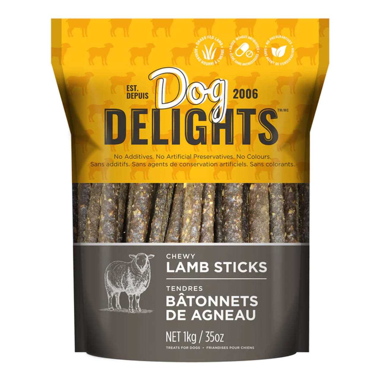 Dog Delights Chewy Lamb sticks