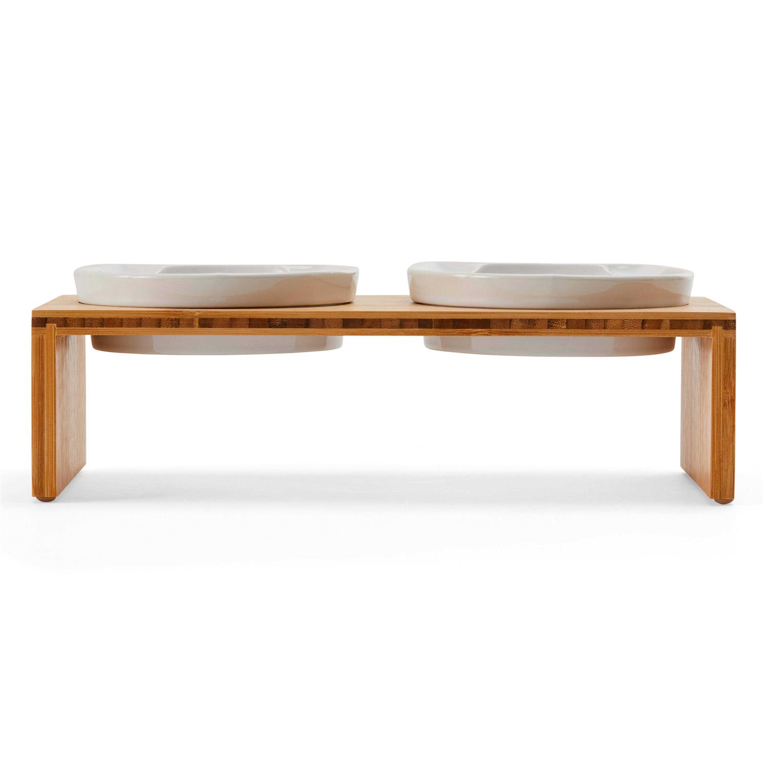 EveryYay Cat Head Double Diner Cat Bowl