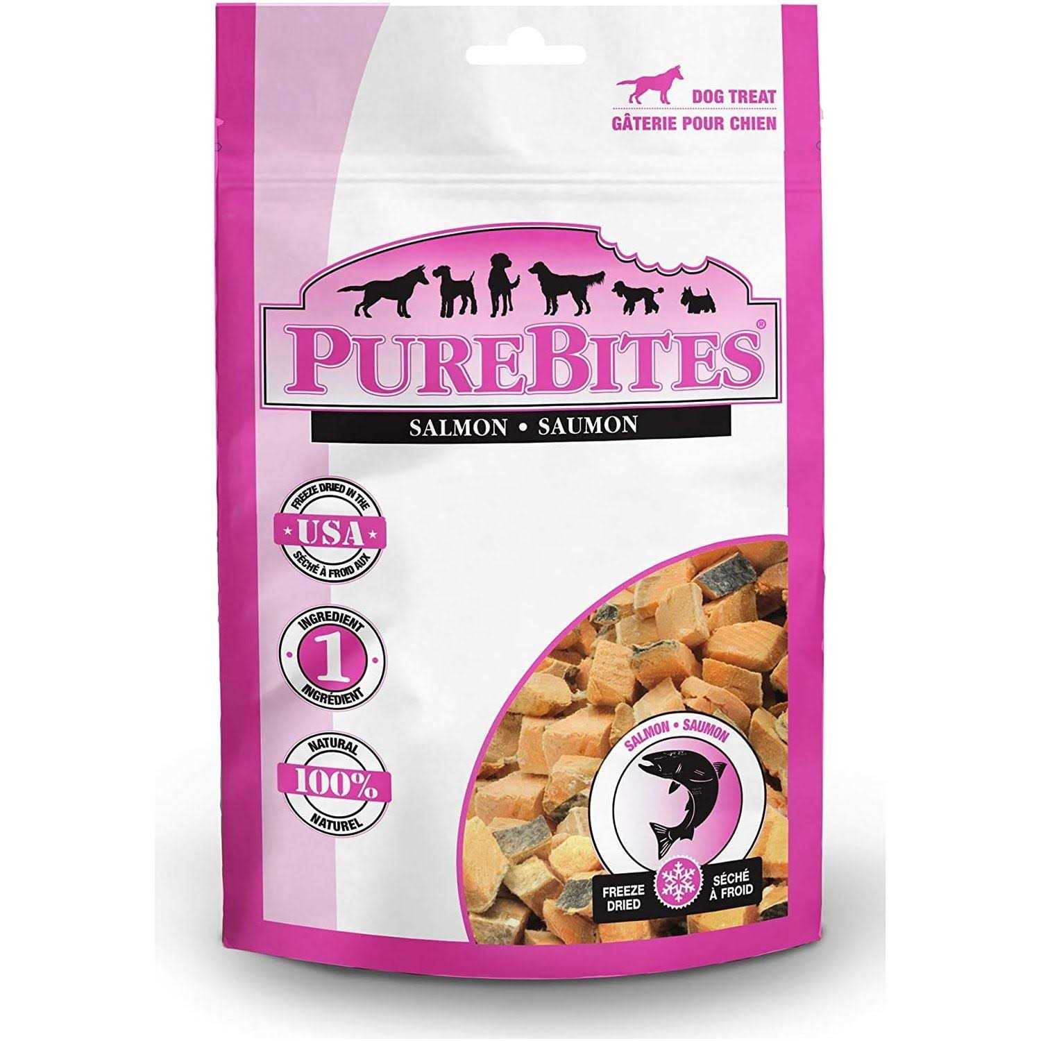 PureBites Freeze Dried Salmon Dog Treats