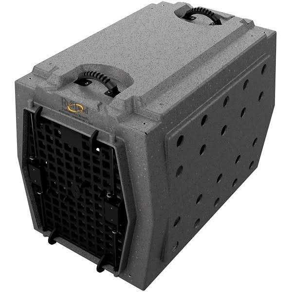 Ruff Land Dog Kennel Granite, Plastic
