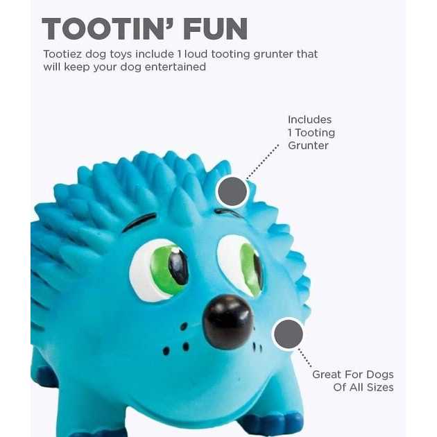 Outward Hound Tootiez Hedgehog Dog Toy