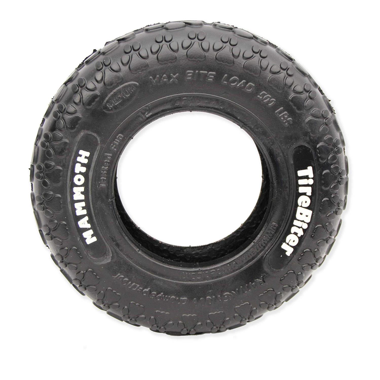 Mammoth TireBiter Rubber Tire Dog Toy Medium