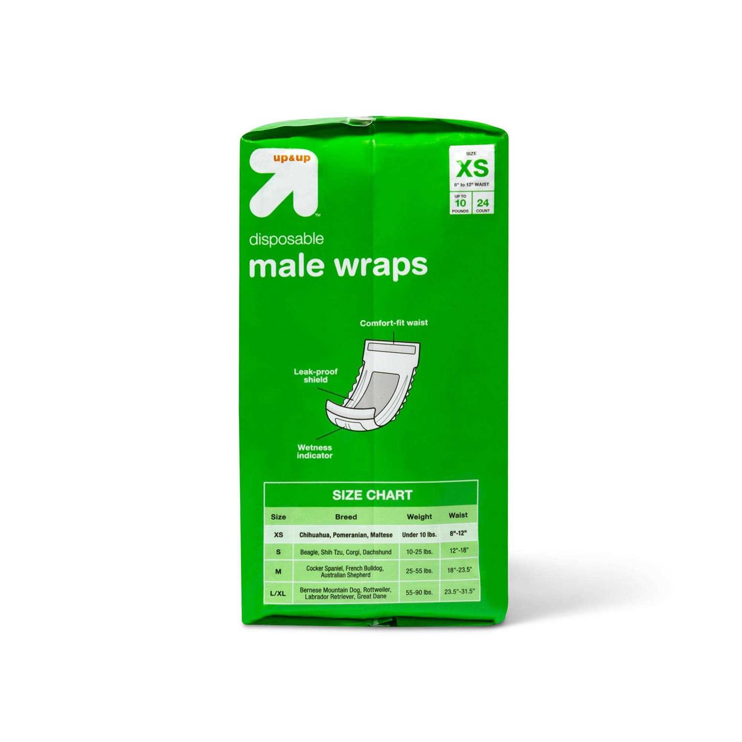 up & up Male Wrap Dog Diapers