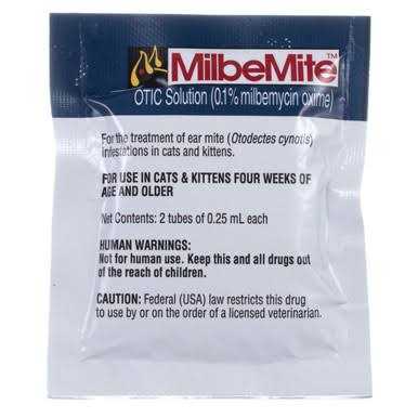 Milbemite Otic Solution for Cats