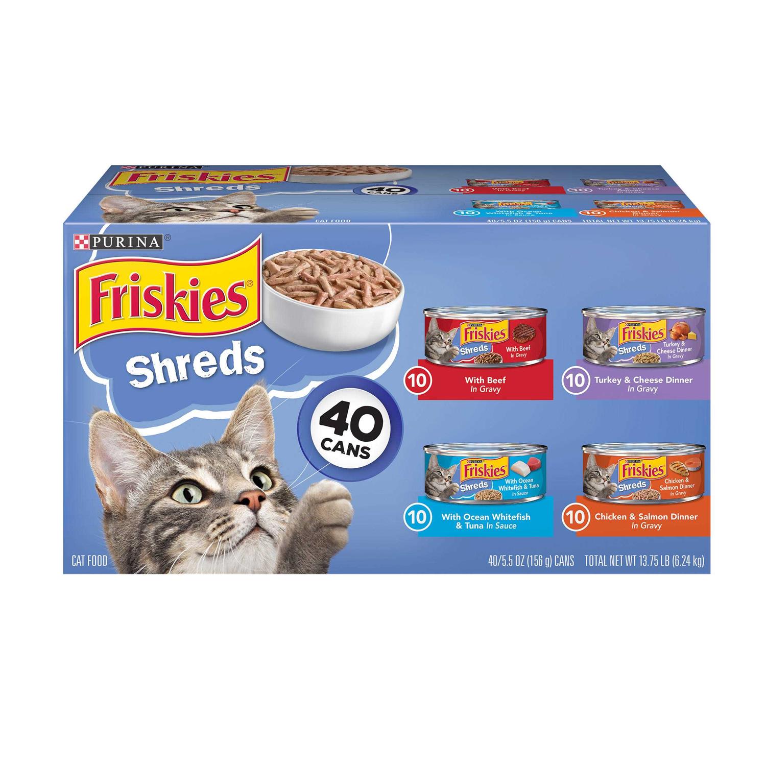 Purina Friskies Shreds Wet Cat Food