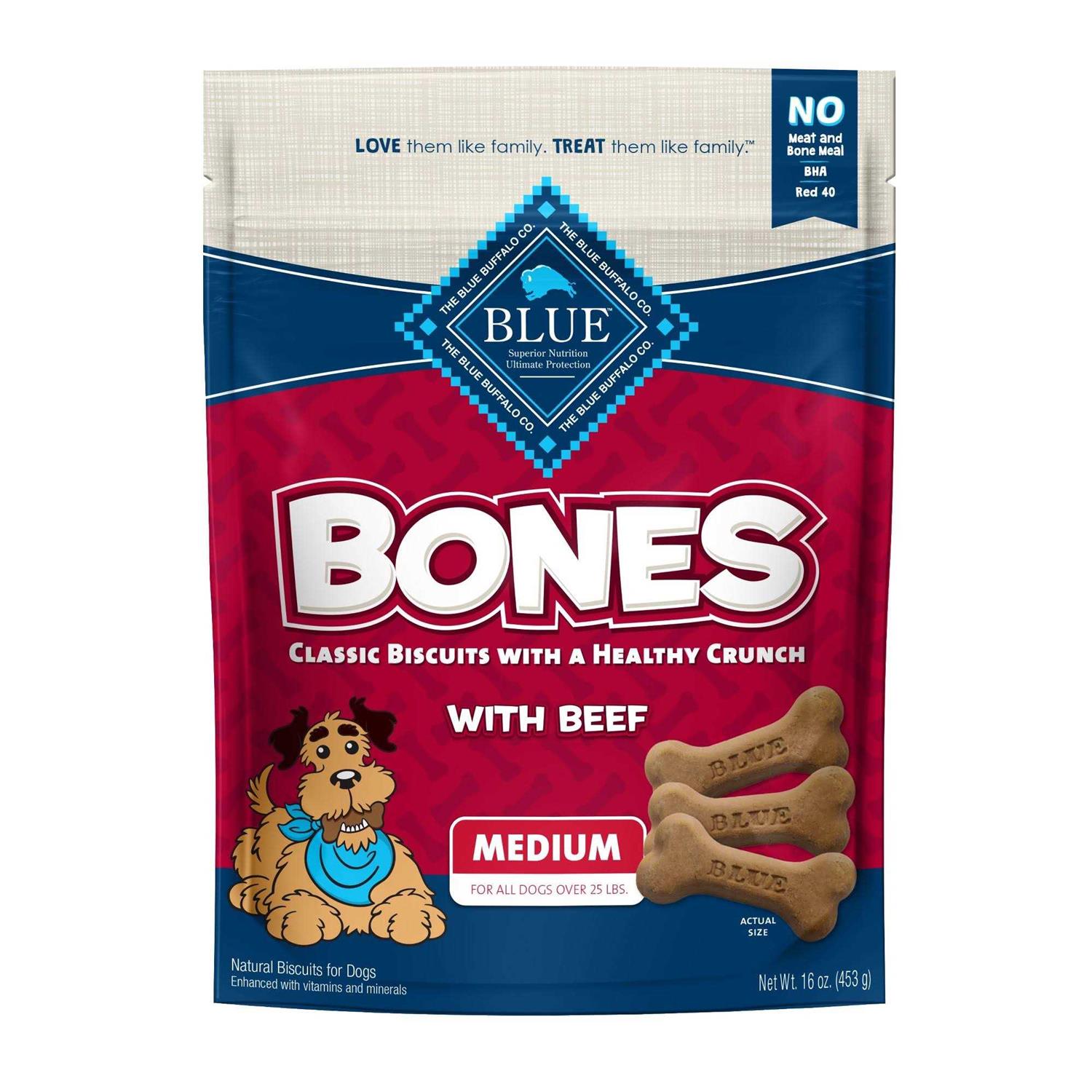 Blue Buffalo Bones Biscuits