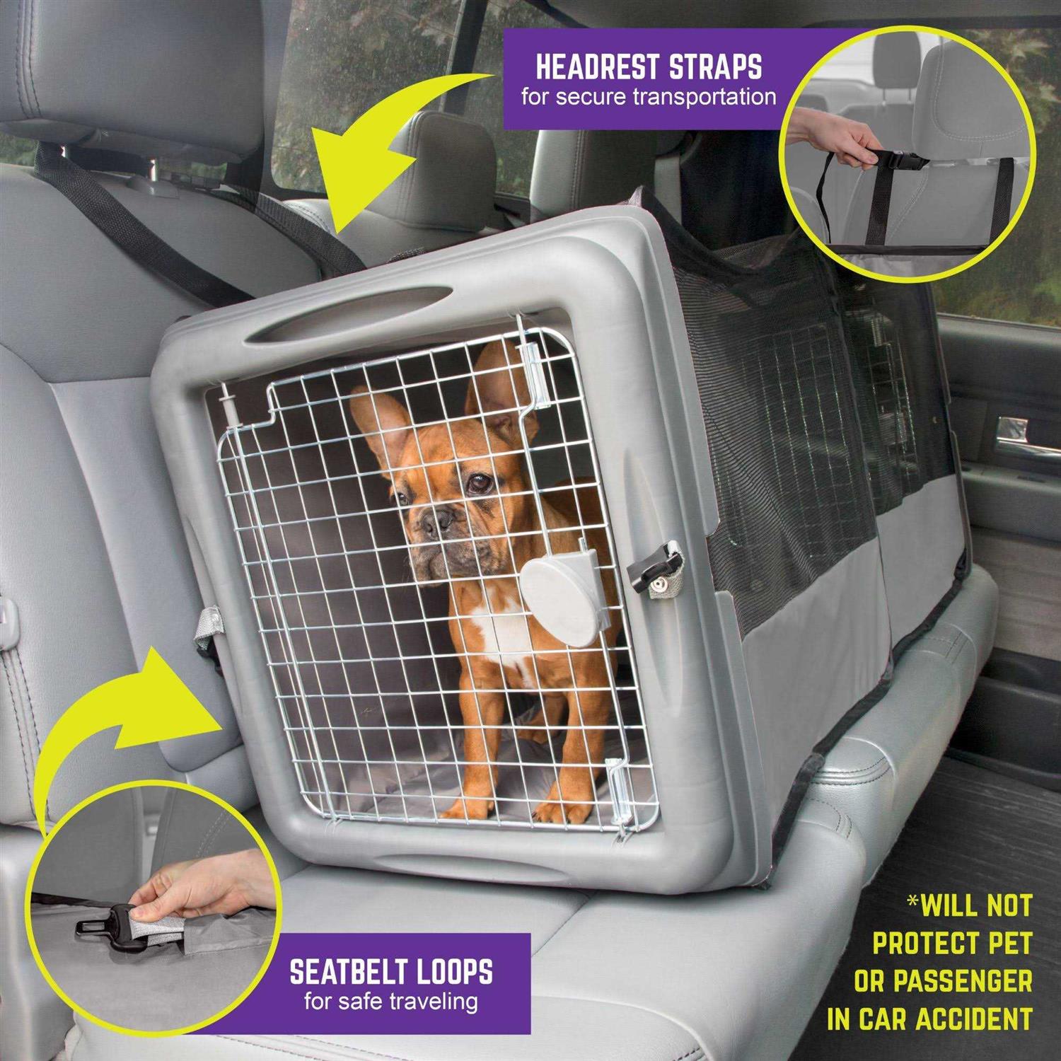 SPORT Pet Dog & Cat Car Seat Crate