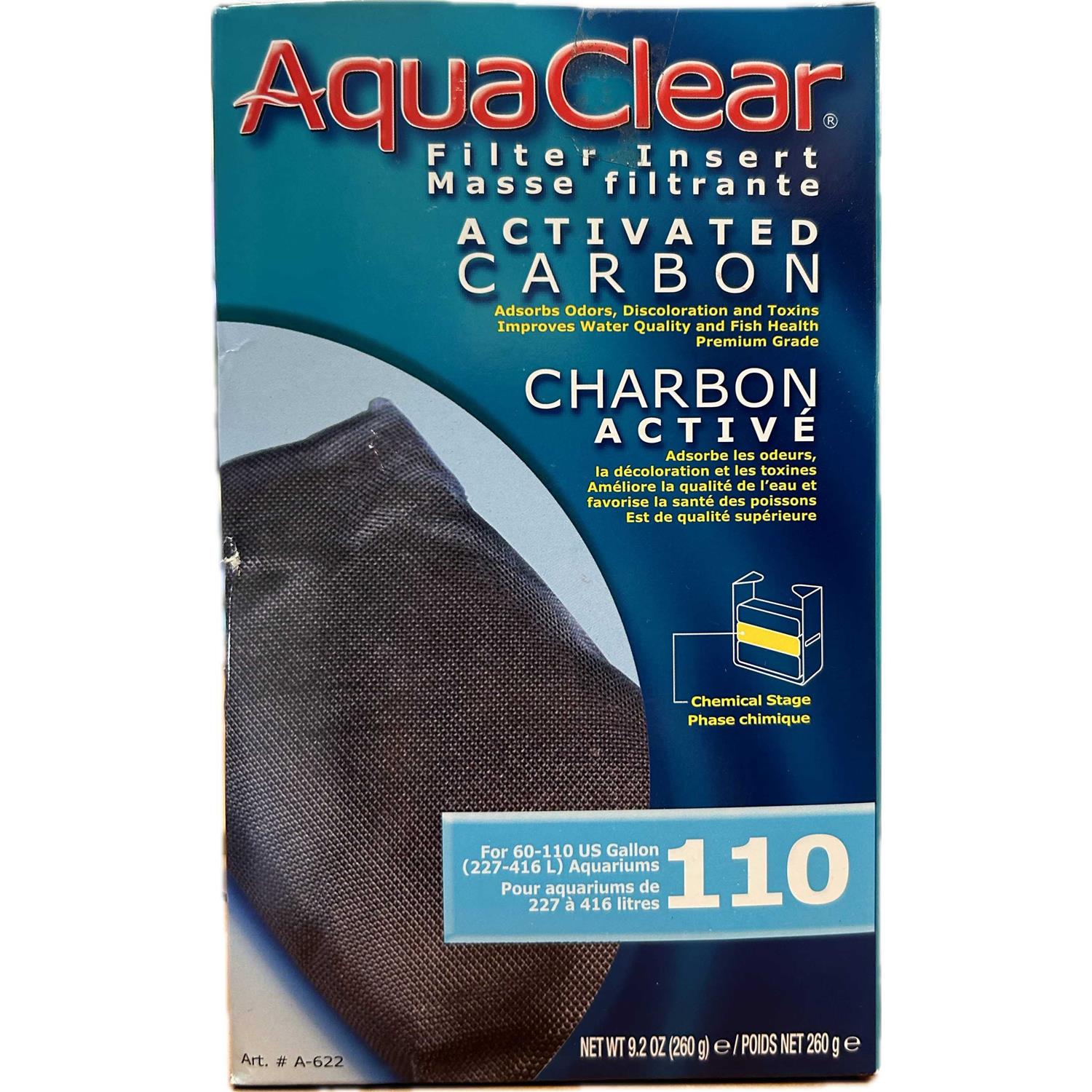 Aquaclear 20 Activated Carbon Filter Insert