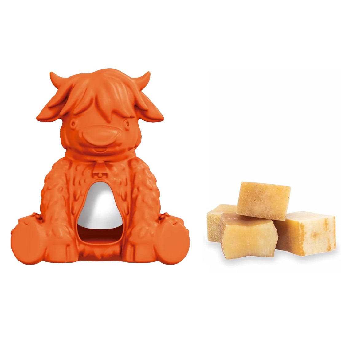 Yeti Dog Puff & Play Toy