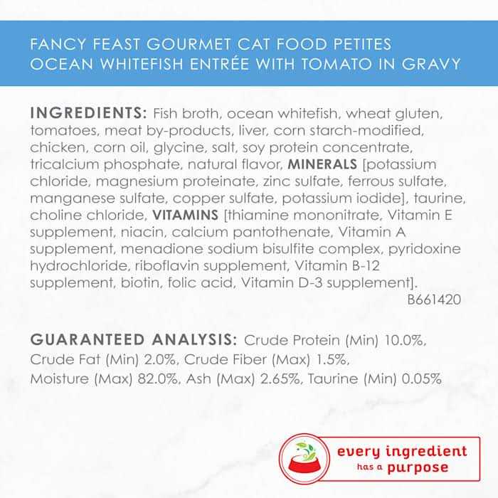 Fancy Feast Petites Ocean Whitefish Entree with Tomato in Gravy Wet Cat Food