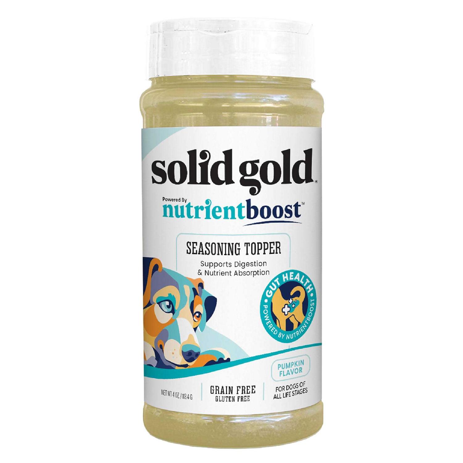 Solid Gold Pumpkin Nutrientboost Dog Meal Topper
