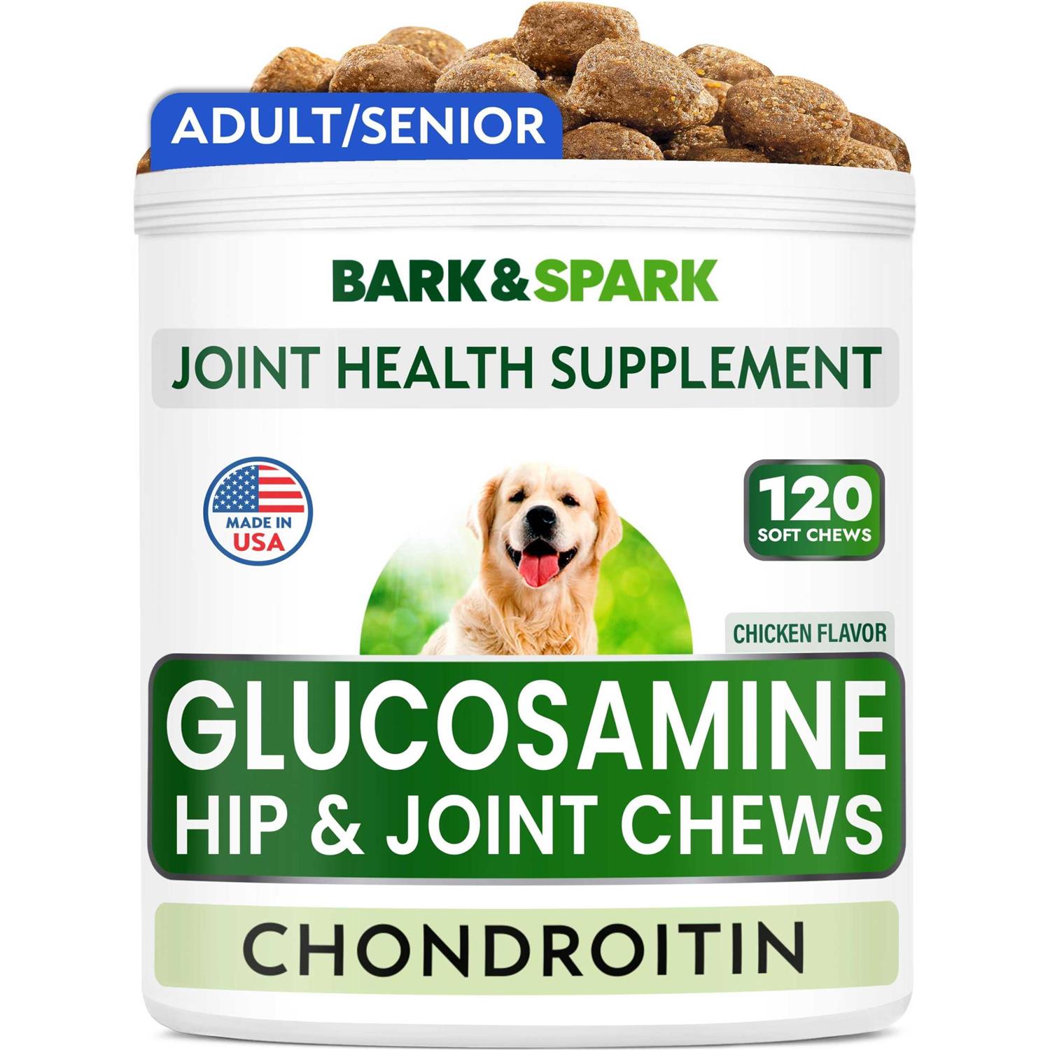 Bark&Spark Glucosamine Chews for Dog